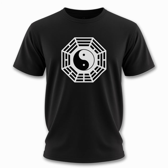 Bagua Yin Yang Symbol Tee | Martial Arts Symbolic Graphic Unisex Tee | V3