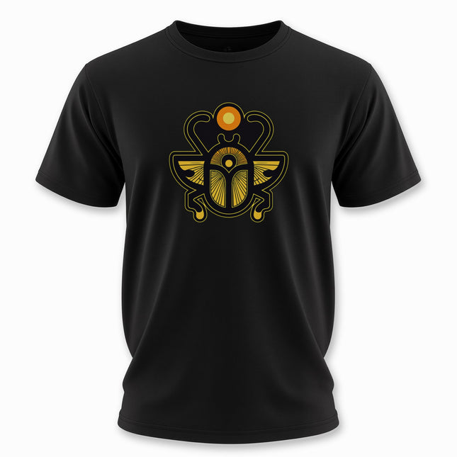 Egyptian Scarab Beetle T-Shirt | Khepri Ancient Egypt God Tee | V6