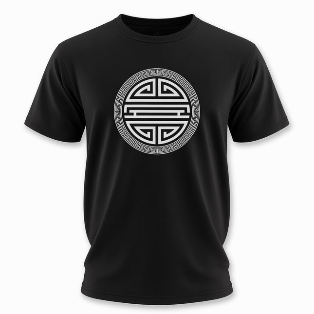 Chinese Shou Longevity Symbol T-Shirt | Unisex Graphic Tee V6