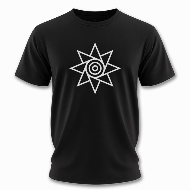 Octagram Sun Solar Symbol T-Shirt | Mystical Streetwear Unisex Tee | V4
