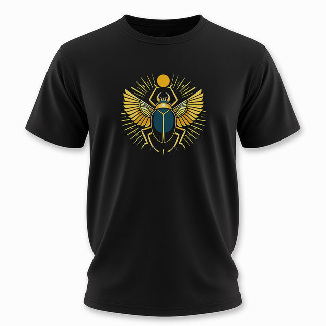 Egyptian Scarab Beetle T-Shirt | Khepri Sun God Tee | V3