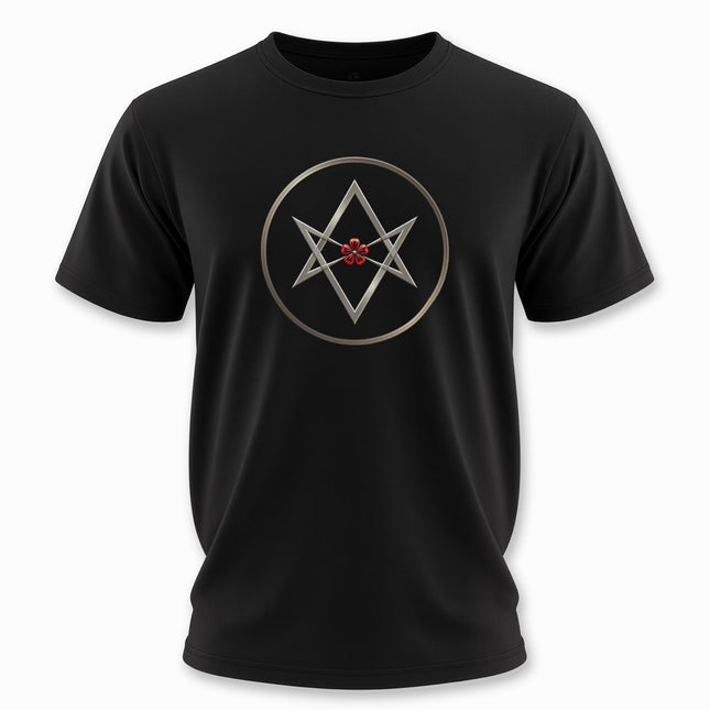 Thelema Unicursal Hexagram Magick Graphic T-Shirt | V7