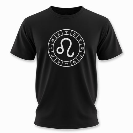 Leo Zodiac Sign T-Shirt | Horoscope & All Signs Unisex Tee | V7