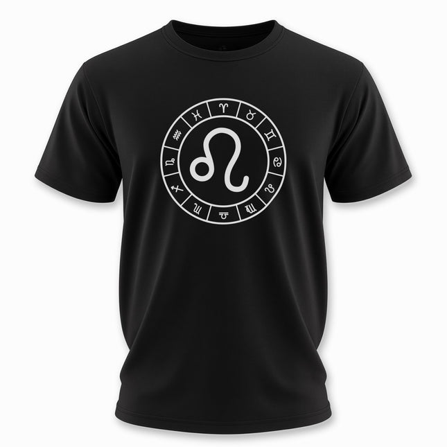 Leo Zodiac Sign T-Shirt | Horoscope & All Signs Unisex Tee | V7