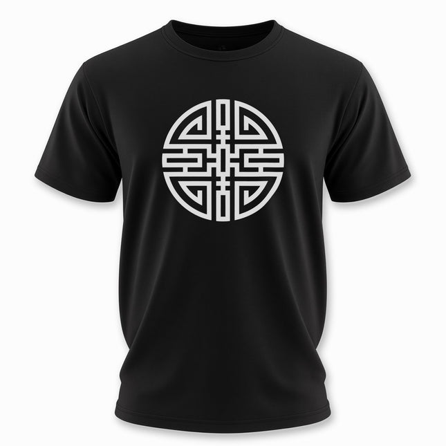 Chinese Cai Wealth T-Shirt | Good Fortune Symbol Unisex Tee | V5