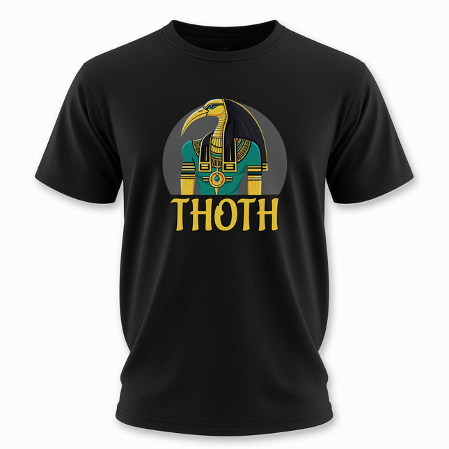 Thoth Egyptian God T-Shirt | Ancient Egypt Graphic and Text Tee | V3