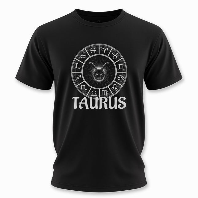 Taurus Zodiac T-Shirt | Astrology Tee | Symbolic Design | V5