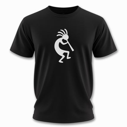 Kokopelli Flute Player T-Shirt | Native American Inspired Unisex Tee V2