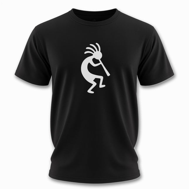Kokopelli Flute Player T-Shirt | Native American Inspired Unisex Tee V2