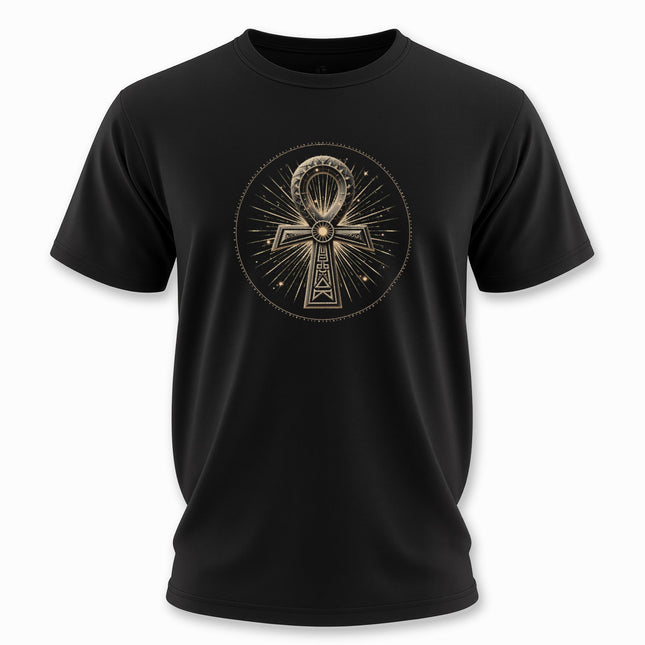 Egyptian Ankh Symbol T-Shirt | Ancient Egypt Symbolic Design | V10