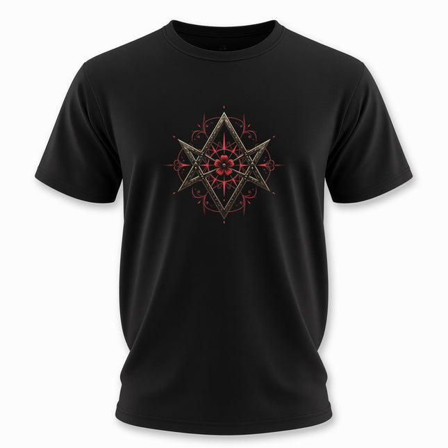 Thelema Hexagram Graphic T-Shirt | Magick Tee | V8