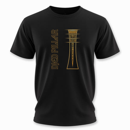 Egyptian Djed Pillar T-Shirt | Ancient Egypt Symbolic Tee | V3