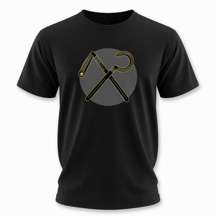 Egyptian Crook and Flail T-Shirt | Ancient Osiris Symbol | V2