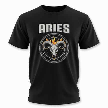 Aries Zodiac T-Shirt | Astrology Fire Sign Tee | V9
