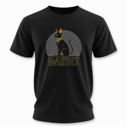 Egyptian Bastet Cat T-Shirt | Ancient Egypt Goddess Tee | V8