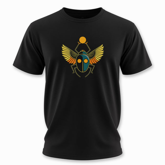 Egyptian Scarab Beetle T-Shirt | Khepri Sun God Tee | V1