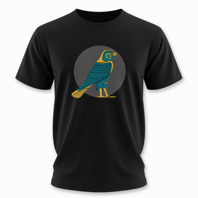Egyptian Horus Bird T-Shirt | Ancient Falcon God Tee | V2