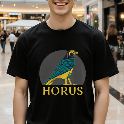 Horus T-Shirt | Ancient Egyptian Falcon God Tee | V3