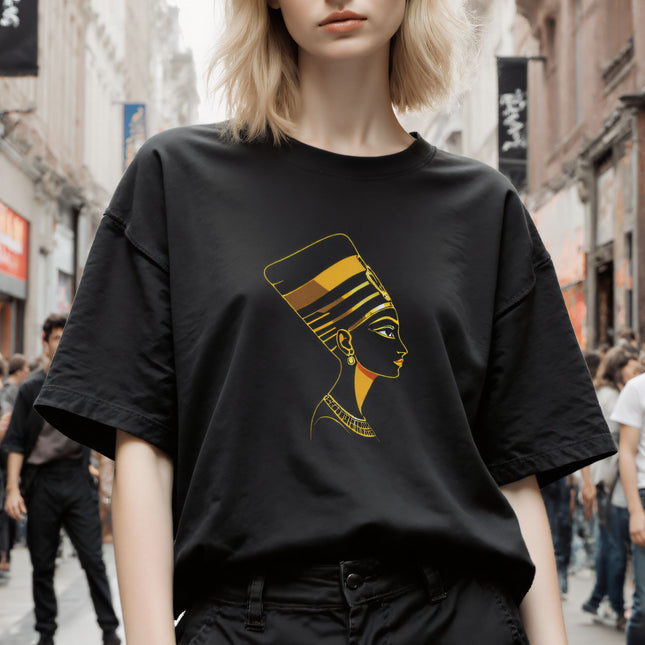 Nefertiti T-Shirt | Egyptian Queen Graphic Tee | Egypt Art