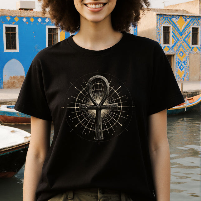 Ankh T-Shirt | Egyptian Symbol Shirt | Key of Life Tee | V6