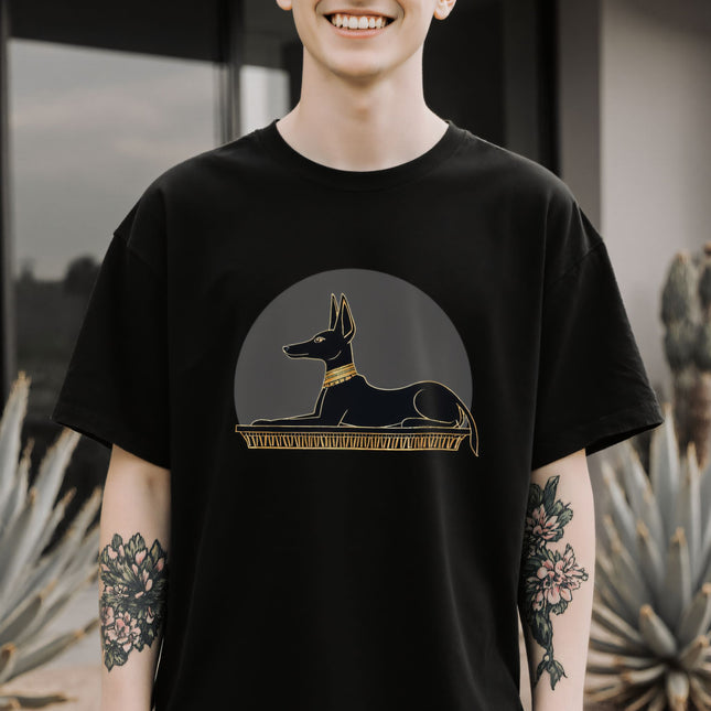Anubis Egyptian God T-Shirt | Ancient Egypt Jackal Mythology Tee | V16