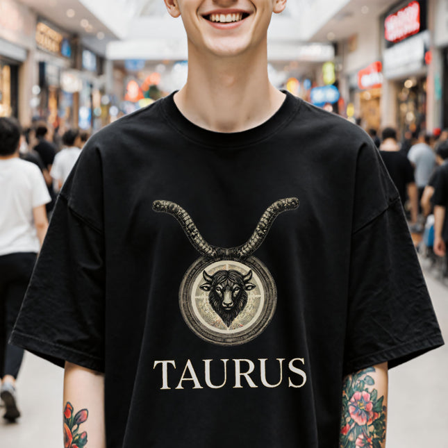 Taurus Zodiac T-Shirt | Bull Sign Astrology Tee | V14
