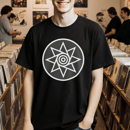 Octagram Spiral Sun T-Shirt | Symbolic Solar Design Tee | V3