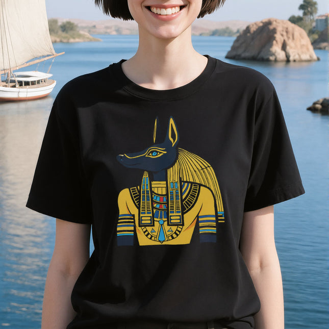 Anubis T-Shirt | Egyptian God Tee | Ancient Egypt Jackal | V10