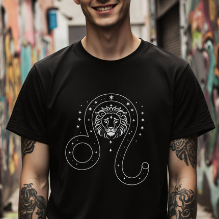 Leo Zodiac T-Shirt | Astrology Sign Tee | V4