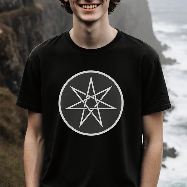 Heptagram 7-Point Star T-Shirt | Mystical Streetwear Unisex Tee  | V1