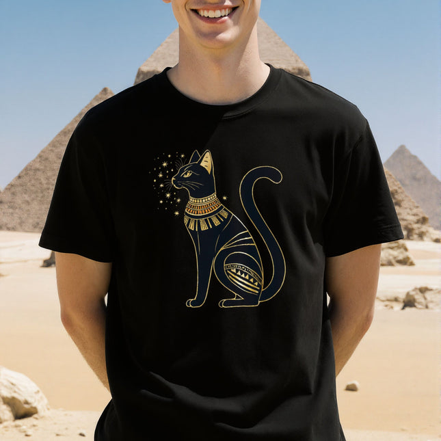 Bastet Cat Egyptian T-Shirt | Ancient Egypt Tee | V4