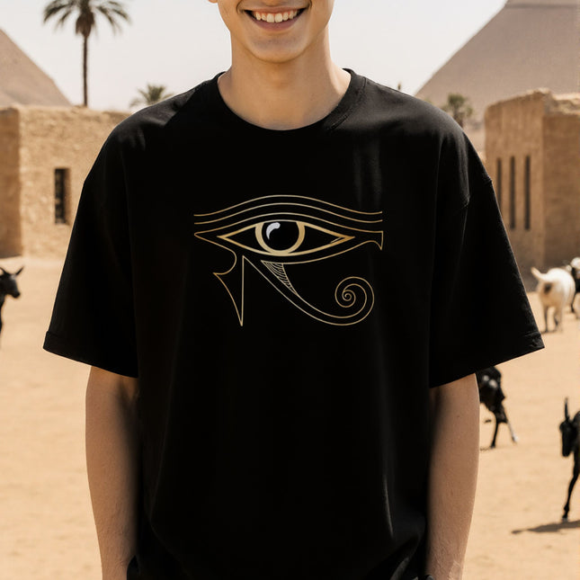 Eye of Horus T-Shirt | Egyptian God Symbol Tee | V3
