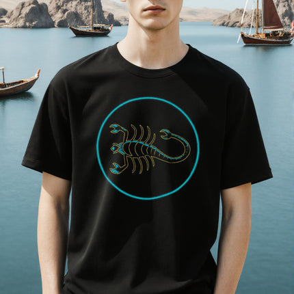 Egyptian Scorpion T-Shirt | Zodiac Astrology Tee | V2