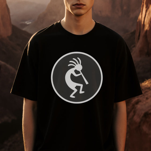 Kokopelli T-Shirt | Native American Flute Player Graphic Unisex Tee V1