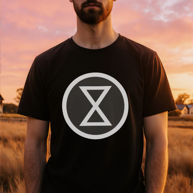 Lakota Kapemni Hourglass Symbol T-Shirt | Native American Inspired Tee V1