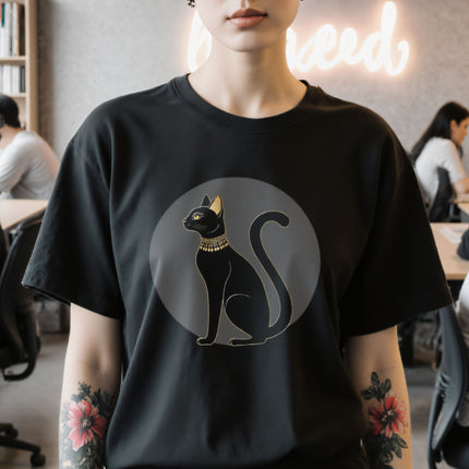 Bastet Cat Egyptian T-Shirt | Ancient Egypt Goddess | V6