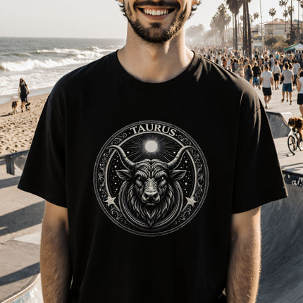 Taurus Zodiac Bull T-Shirt | Astrology Tee Shirt | V20