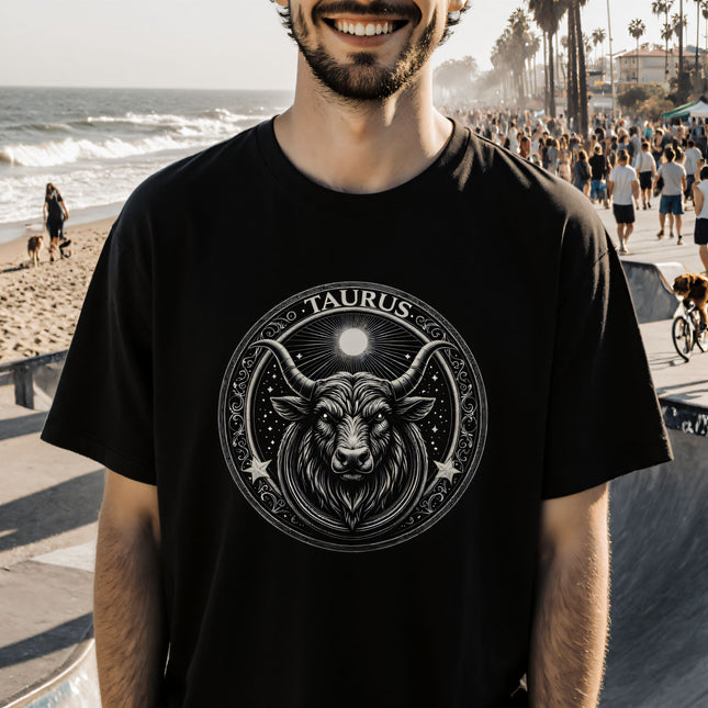 Taurus Zodiac Bull T-Shirt | Astrology Tee Shirt | V20