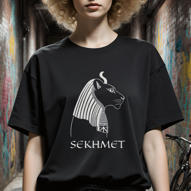 Sekhmet Egyptian Goddess T-Shirt | Ancient Egypt Lioness Mythology Tee | V1
