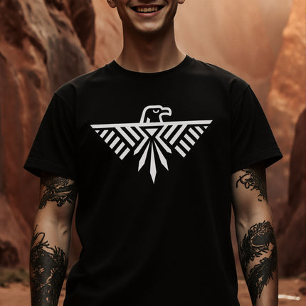 Thunderbird Eagle Graphic T-Shirt | Native American Graphic Unisex Tee V1