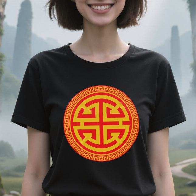 Chinese Lu Symbol Good Fortune T-Shirt | Unisex Graphic Tee V3