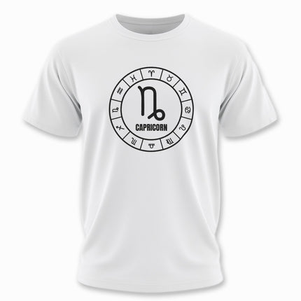 Capricorn Zodiac Sign T-Shirt | Astrology Symbol Unisex Tee | V1