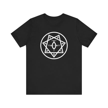 Star of Babalon Thelema 777 Crowley T-Shirt | Thelemic Seal Tee | V1