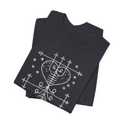 Maman Brigitte Veve Voodoo Tee - Occult Symbol Tattoo Shirt
