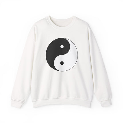 Yin Yang Symbol Sweatshirt | Harmony and Balance Graphic Unisex Pullover | V1
