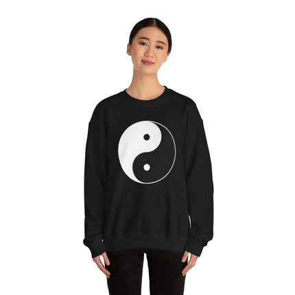 Yin Yang Symbol Sweatshirt | Harmony and Balance Graphic Unisex Pullover | V1