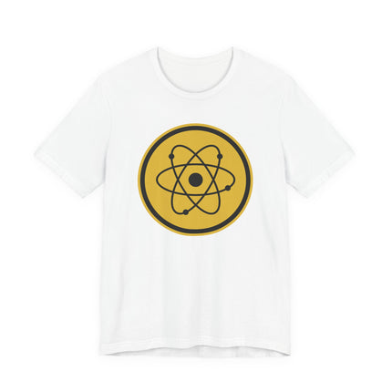 Atomic symbol graphic tee for science and chemistry lovers.