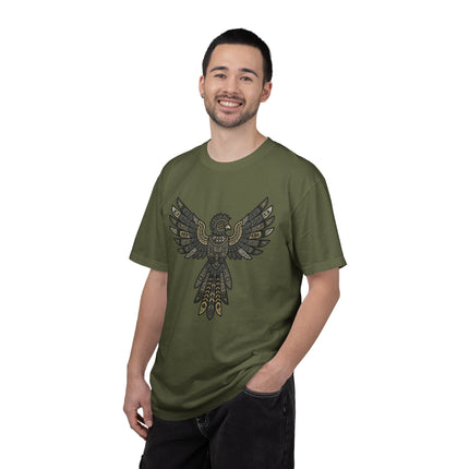 Mayan Aztec Geometric Tribal Eagle Spirit Animal T-Shirt | Comfort Colors