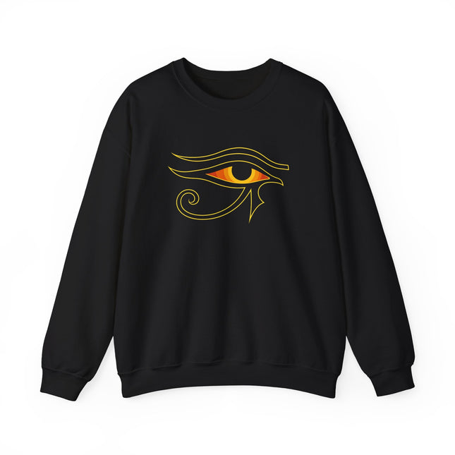 Eye of Ra Sweatshirt | Ancient Egyptian God Symbol Mythology Pullover | V1