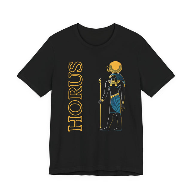 Horus Egyptian God T-Shirt | Ancient Egypt Mythology Tee | V1